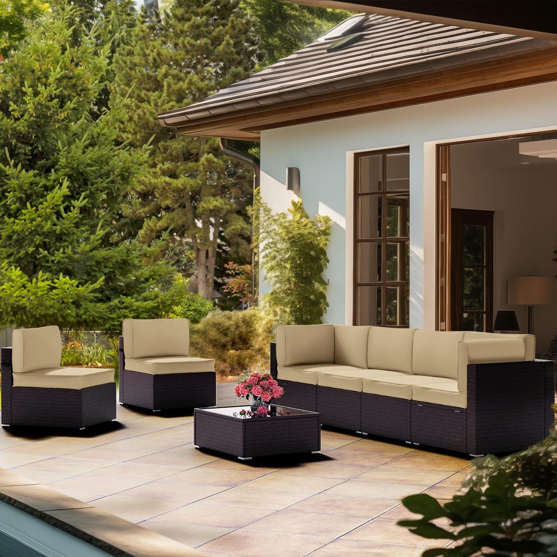 Cushion Set 18 X 24 Outdoor Cushions Favoyard Deep Seat Patio