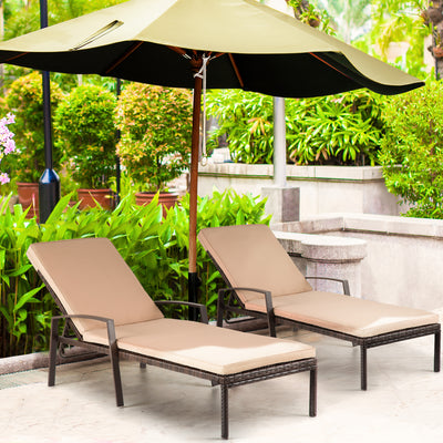 modern style patio lounge chair set