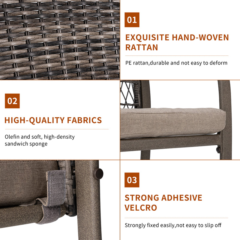 Pamapic 7 Pieces Patio Dining Set