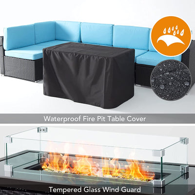 Waterproof Fire Pit Table Cover