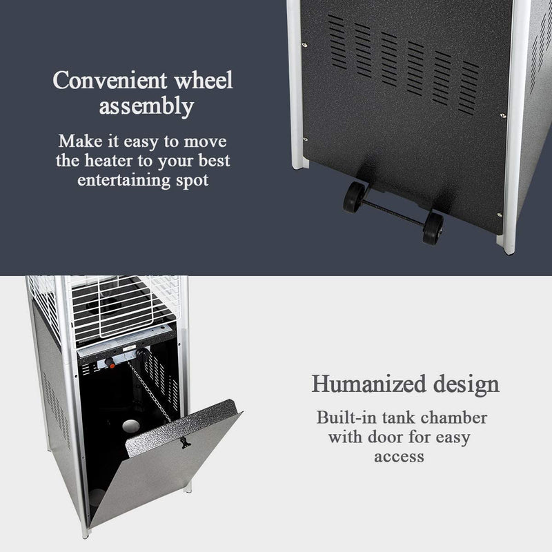 convenient wheel assembly and humanized design