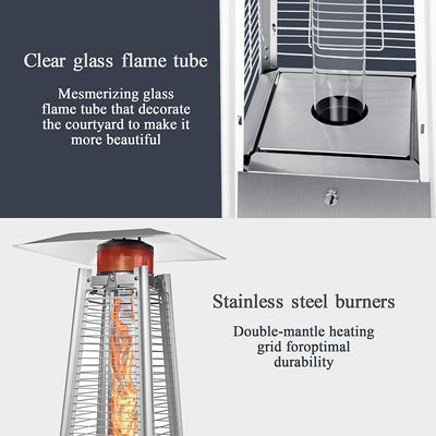 Pamapic Pyramid Flame Propane Patio Heater