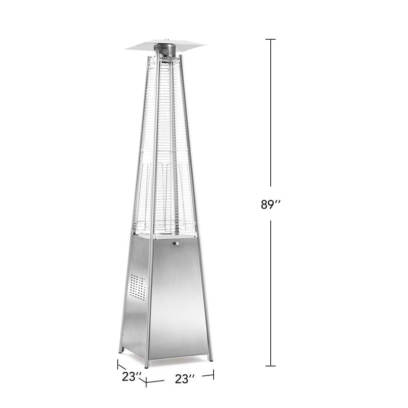 Pamapic Pyramid Flame Propane Patio Heater